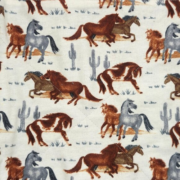 Eco-Friendly Reusable Paper Towels in Horses Print - Picture 2 of 4